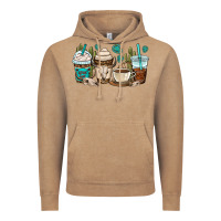 Vintage Coffee bull skull coffee cups Vintage Hoodie - OliviaCreatesArt