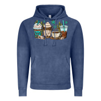 Vintage Denim bull skull coffee cups Vintage Hoodie - OliviaCreatesArt