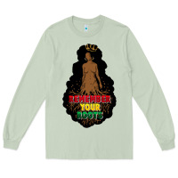 Matcha Remember your roots Long Sleeve Tee - FaDigitalArtStudio