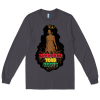 Smoke Remember your roots Long Sleeve Tee - FaDigitalArtStudio