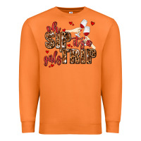 Carrot oh sip its a girls trip Premium Sweatshirt - AdoDesignShop