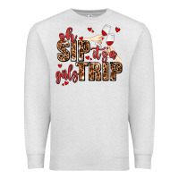 Oatmeal Heather oh sip its a girls trip Premium Sweatshirt - AdoDesignShop