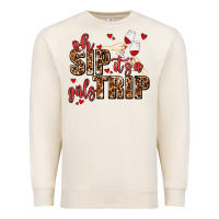 Sandshell oh sip its a girls trip Premium Sweatshirt - AdoDesignShop