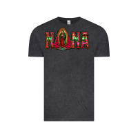 Vintage Black nana floral aztec leopard Vintage Tee - Jasminsmagicworld