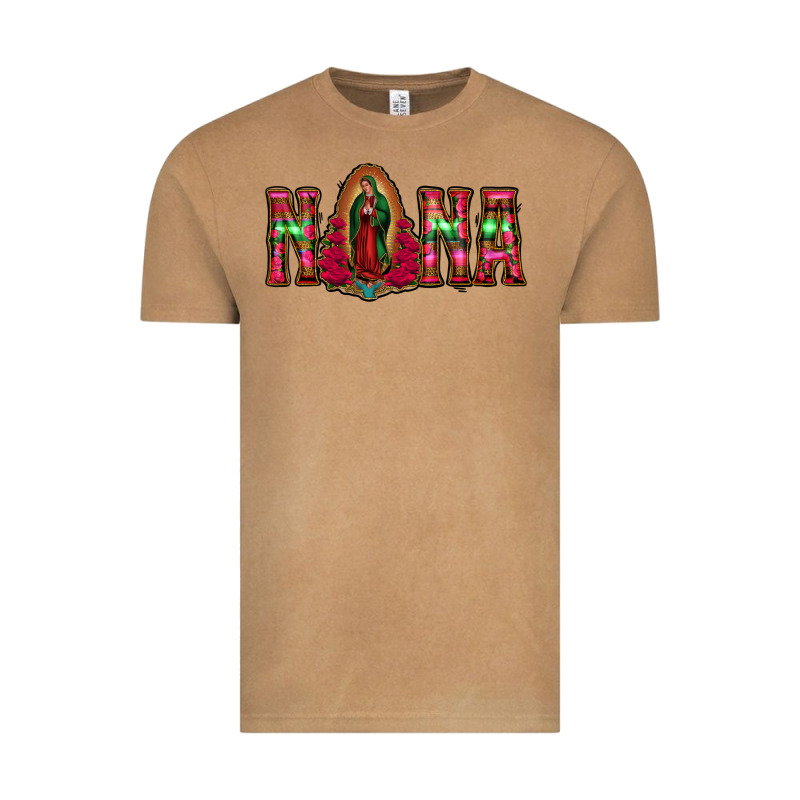 Nana Floral Aztec Leopard Vintage Tee by Jasminsmagicworld | Teevron