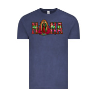 Vintage Denim nana floral aztec leopard Vintage Tee - Jasminsmagicworld