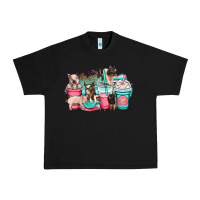 Black pig coffee cups Urban Heavy Tee - OliviaCreatesArt