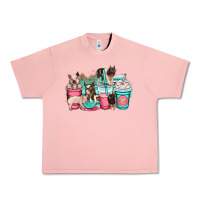Salmon pig coffee cups Urban Heavy Tee - OliviaCreatesArt