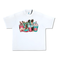 White pig coffee cups Urban Heavy Tee - OliviaCreatesArt