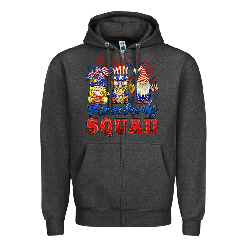 Fireworks Squad Zipper Hoodie by BarkalooDesign | Teevron