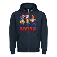 Navy fireworks squad Zipper Hoodie - BarkalooDesign