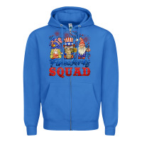 True Royal fireworks squad Zipper Hoodie - BarkalooDesign