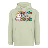 Matcha sparkle like a unicorn Heavyweight Hoodie - AdoDesignShop