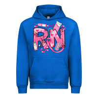 Cobalt breast cancer rn registered nurse Urban Hoodie - JahusDesignShop