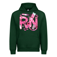Forest Green breast cancer rn registered nurse Urban Hoodie - JahusDesignShop