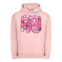 Pigment Salmon breast cancer rn registered nurse Urban Hoodie - JahusDesignShop