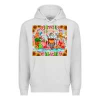 Dove Grey christmas coffee class Premium Hoodie - CowhideDigitalArt