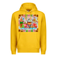 Lemon christmas coffee class Premium Hoodie - CowhideDigitalArt