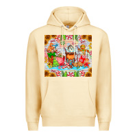 Pina Colada christmas coffee class Premium Hoodie - CowhideDigitalArt