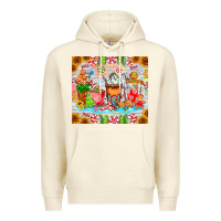 Sandshell christmas coffee class Premium Hoodie - CowhideDigitalArt