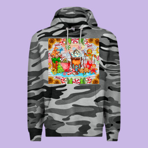 Christmas Coffee Class Premium Hoodie Designed By Cowhidedigitalart