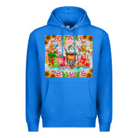 True Royal christmas coffee class Premium Hoodie - CowhideDigitalArt