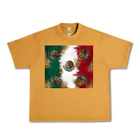 Peanut Butter Mexican Flag Urban Heavy Tee - RanaPortraitStore