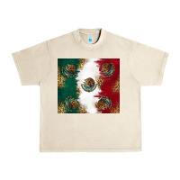 Sandshell Mexican Flag Urban Heavy Tee - RanaPortraitStore