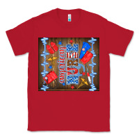 Red American nurse Classic Tee - TumblerDesignByShophia