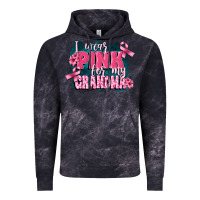 Cloud Black i wear pink for my grandma Vintage Hoodie - FaDigitalArtStudio