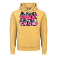 Vintage Mustard i wear pink for my grandma Vintage Hoodie - FaDigitalArtStudio