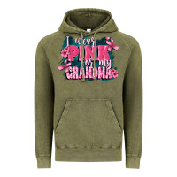 Vintage Olive i wear pink for my grandma Vintage Hoodie - FaDigitalArtStudio