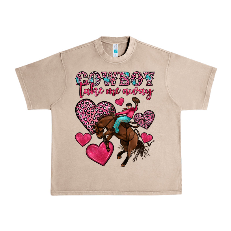 Cowboy Take Me Away Urban Heavy Tee by OliviaCreatesArt | Teevron
