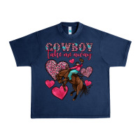 Navy cowboy take me away Urban Heavy Tee - OliviaCreatesArt