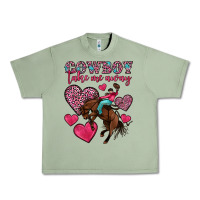 Oil Green cowboy take me away Urban Heavy Tee - OliviaCreatesArt