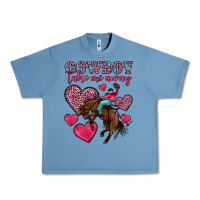 Pebble Blue cowboy take me away Urban Heavy Tee - OliviaCreatesArt