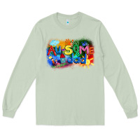 Matcha Au-some dad Autism Long Sleeve Tee - FaDigitalArtStudio