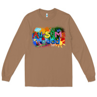 Au-some Dad Autism Long Sleeve Tee | Teevron