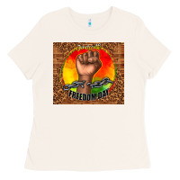 Bone juneteenth freedom day Ladies Tee - TumblerDesignByShophia