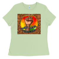 Juneteenth Freedom Day Ladies Tee | Teevron