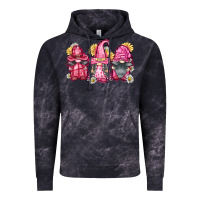 Cloud Black breast cancer gnomes Vintage Hoodie - FaDigitalArtStudio