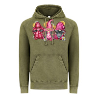 Vintage Olive breast cancer gnomes Vintage Hoodie - FaDigitalArtStudio