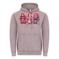 Vintage Zinc breast cancer gnomes Vintage Hoodie - FaDigitalArtStudio