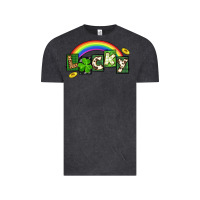 Vintage Black Lucky St. Patrick's Day Vintage Tee - CowGirlArtShop