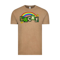 Vintage Coffee Lucky St. Patrick's Day Vintage Tee - CowGirlArtShop