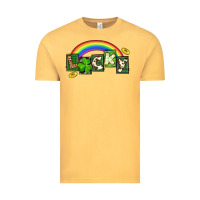 Vintage Mustard Lucky St. Patrick's Day Vintage Tee - CowGirlArtShop