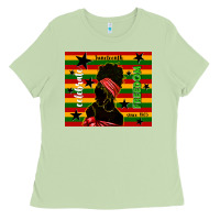 Matcha juneteenth celebrate freedom since 1865 Ladies Tee - TumblerDesignByShophia