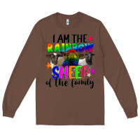 Chestnut I am the rainbow sheep of the family Long Sleeve Tee - FaDigitalArtStudio