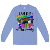 Colony Blue I am the rainbow sheep of the family Long Sleeve Tee - FaDigitalArtStudio