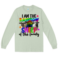 Matcha I am the rainbow sheep of the family Long Sleeve Tee - FaDigitalArtStudio
